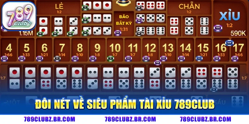 Đôi nét về siêu phẩm Tài xỉu 789CLUB